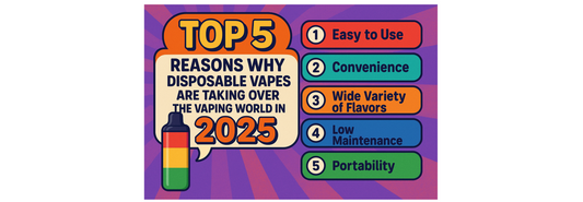 Top 5 Reasons Why Disposable Vapes Are Taking Over the Vaping World in 2025