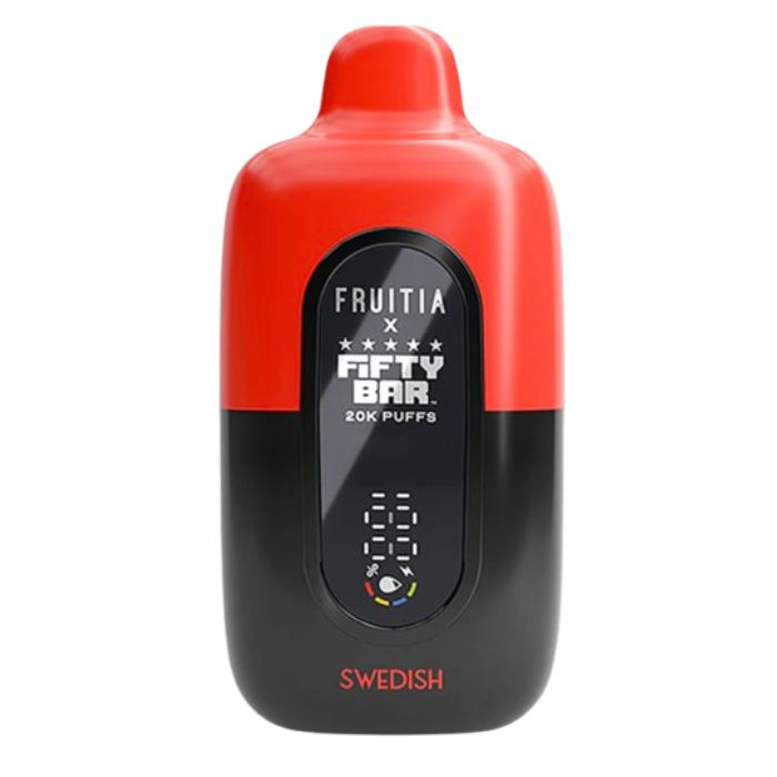 Fifty Fruitia x Bar 20K Vape SWEDISH