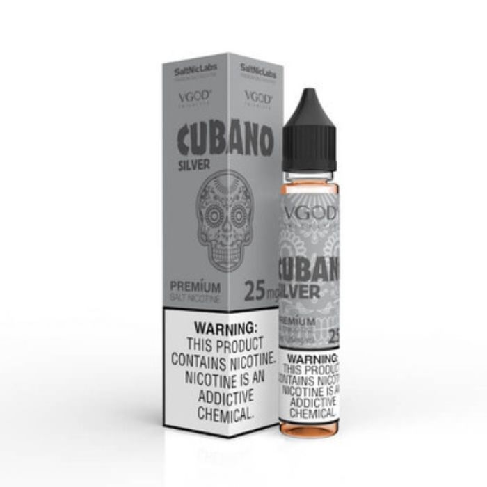 VGOD Nicotine Salts Cubano Silver