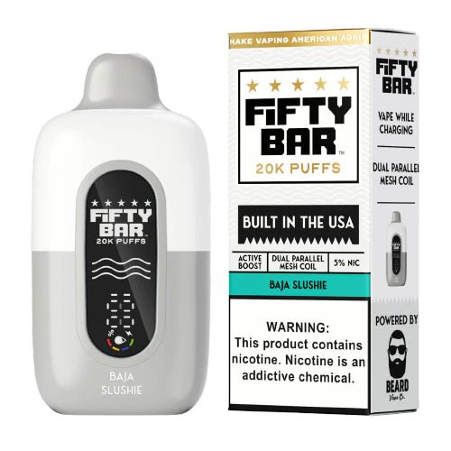 Fifty Bar 20K White Series Vape