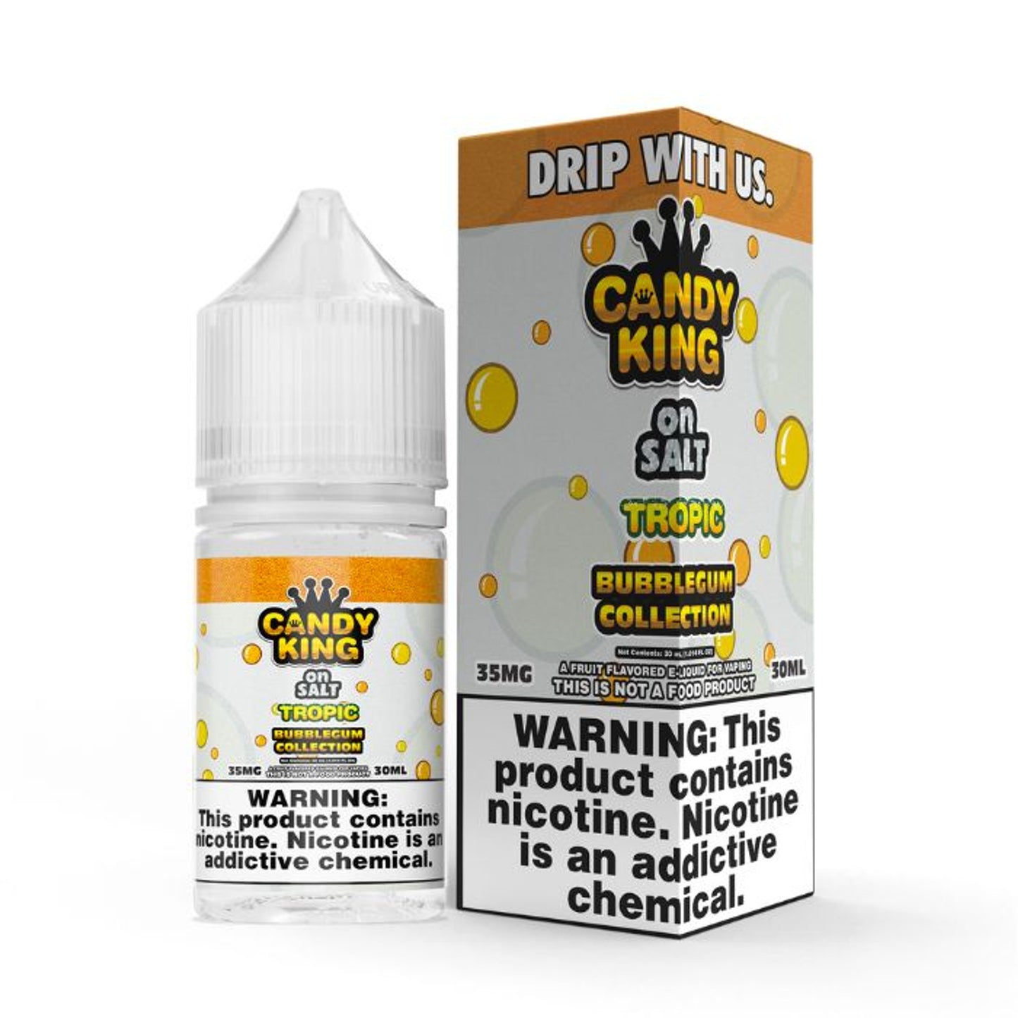 Candy King Bubblegum Collection Nicotine Salts Tropic
