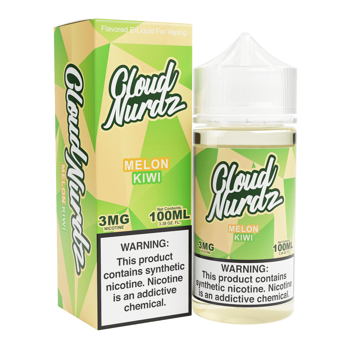 Cloud Nurdz E-liquids Melon Kiwi