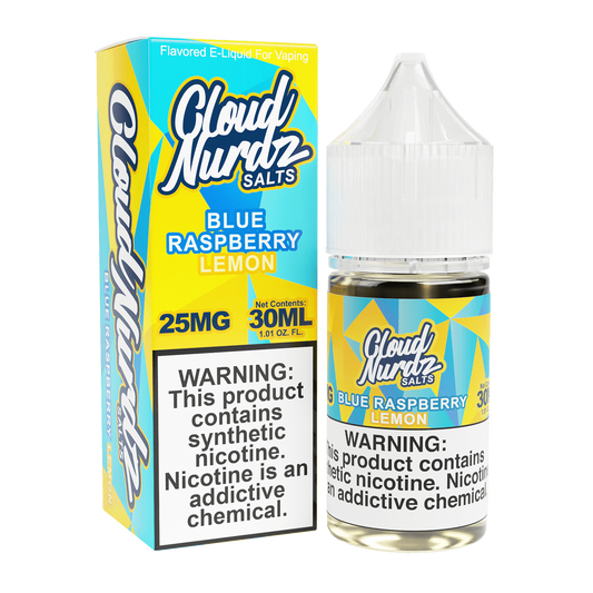 Cloud Nurdz Nicotine Salts Lemon only vapez