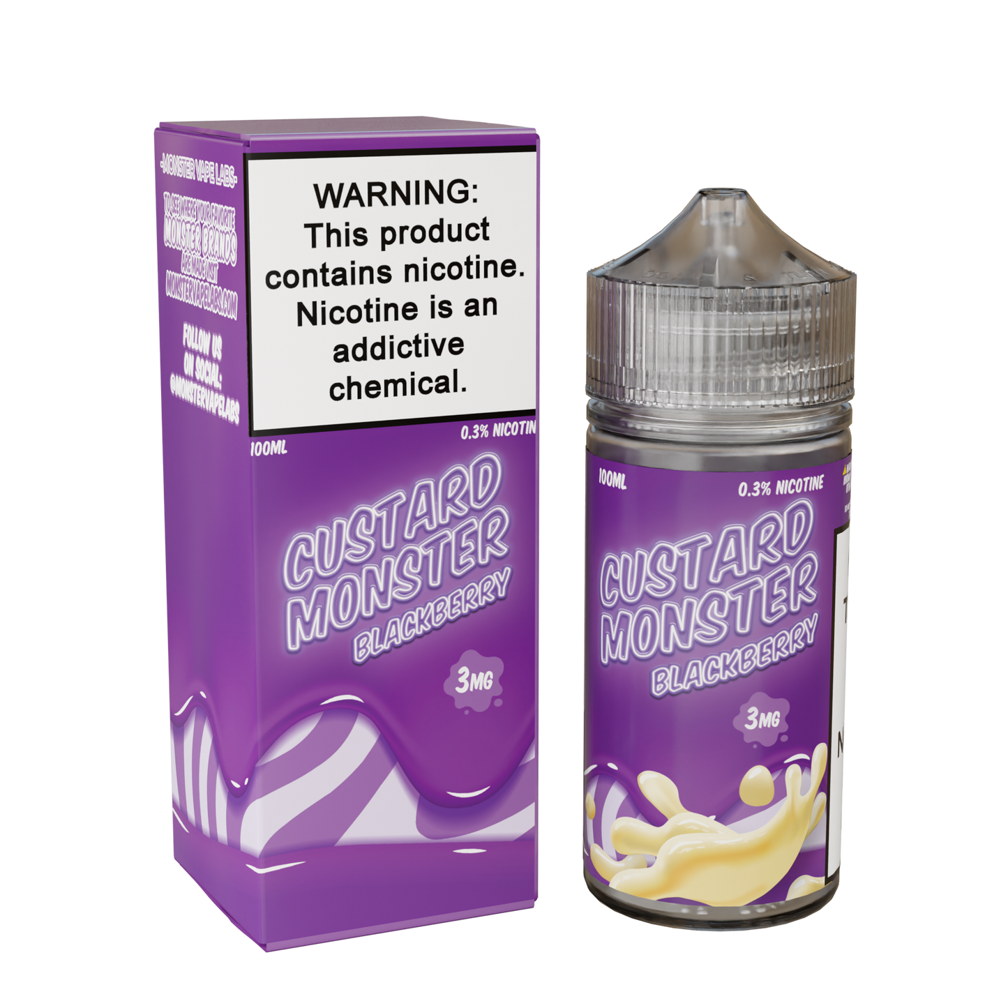 only vapez blackberry custard monster