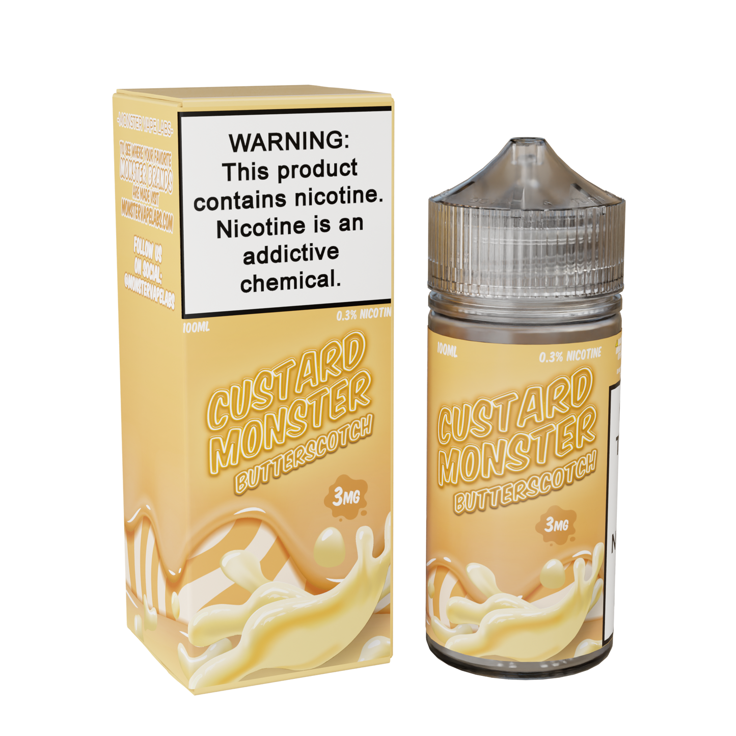 custard monster butterscotch only vapez