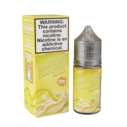 Custard Monster Nicotine Salts banana