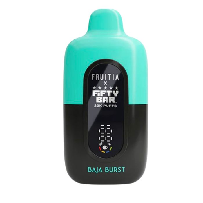 Fifty Fruitia x Bar 20K Vape BAJA