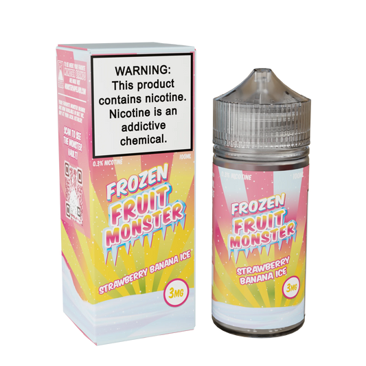 Frozen Fruit Monster E Liquid banana only vapez