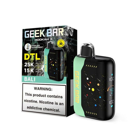Geek Bar Hookah X 25K Disposable Vape bali only vapez