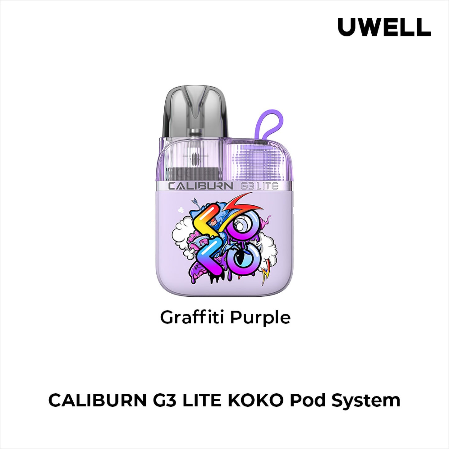 UWELL Caliburn G3 Lite Koko Pod System purple only vapez