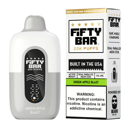 Fifty Bar 20K White Series Vape