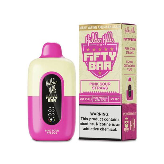Hidden Hills x Fifty Bar 20K Vape
