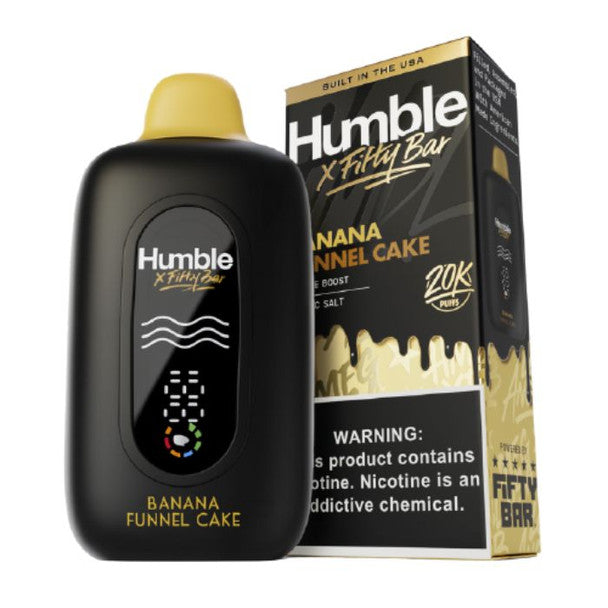 Humble x Fifty Bar 20K Vape banana only vapez