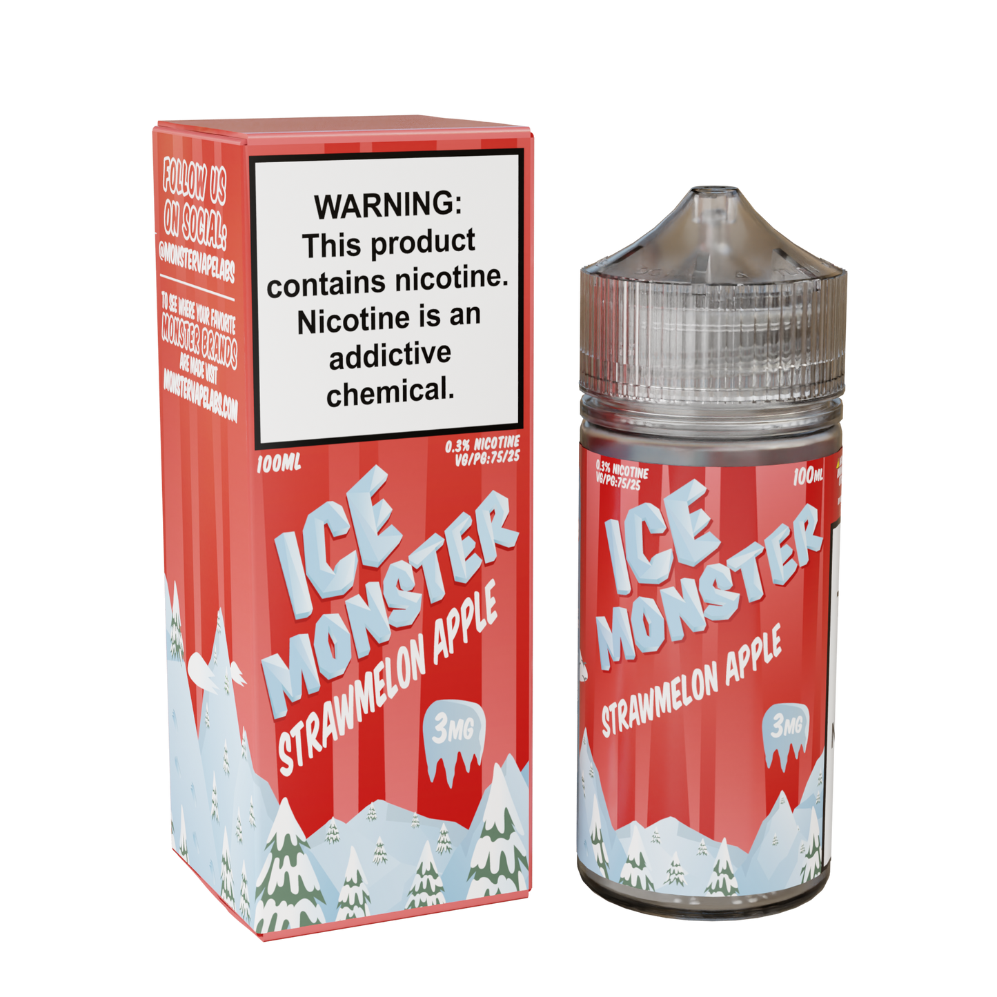 Ice Monster E liquid apple