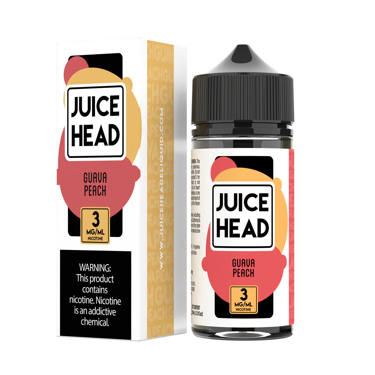 Juice Head E-liquids Guava Peach