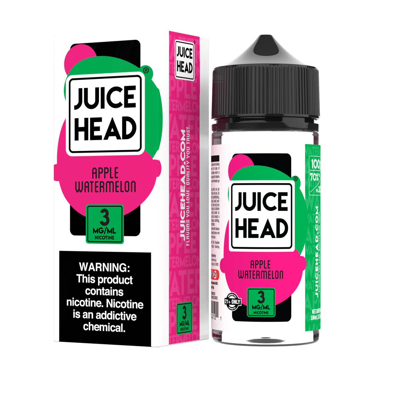 Juice Head E-liquids Apple Wateremlon