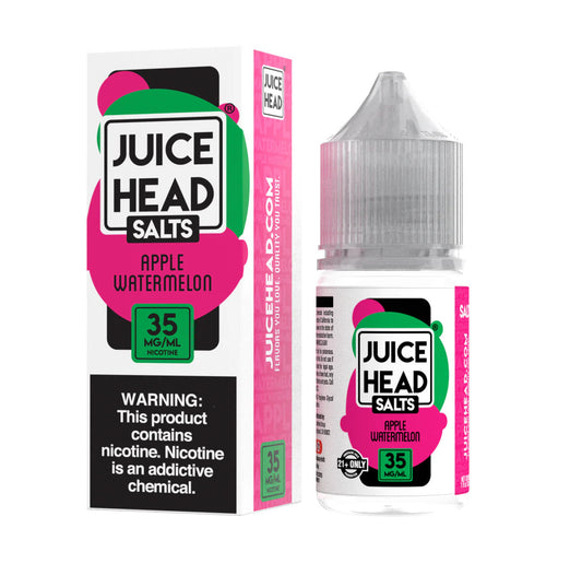 Juice Head Nicotine Salts apple only vapez