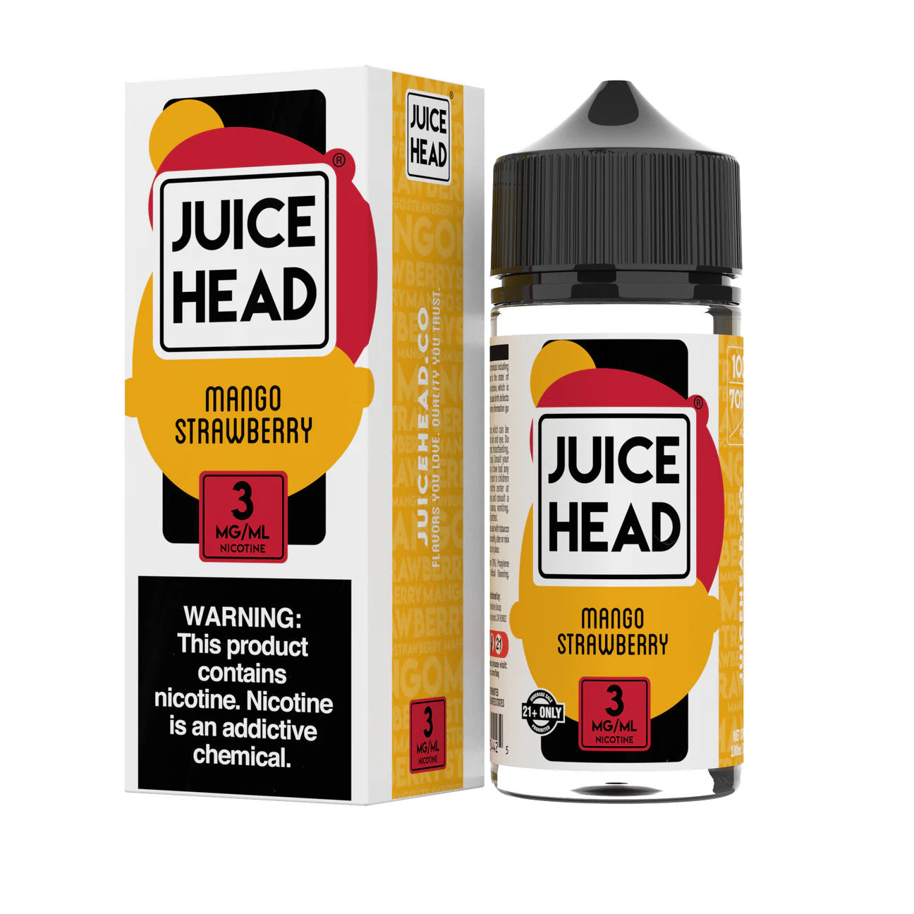 Juice Head E-liquids Mango Strawberry