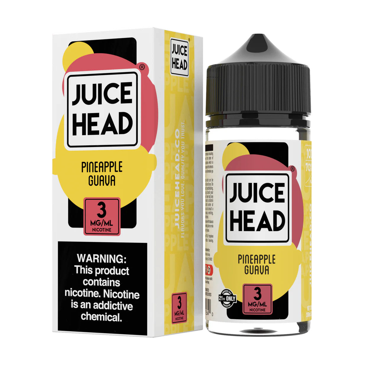 Juice Head E-liquids Pineapple Guava