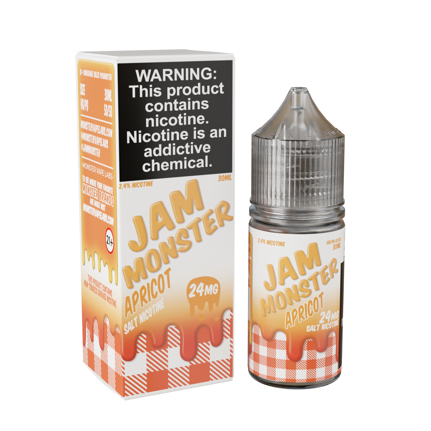 Jam Monster Nicotine Salts Apricot