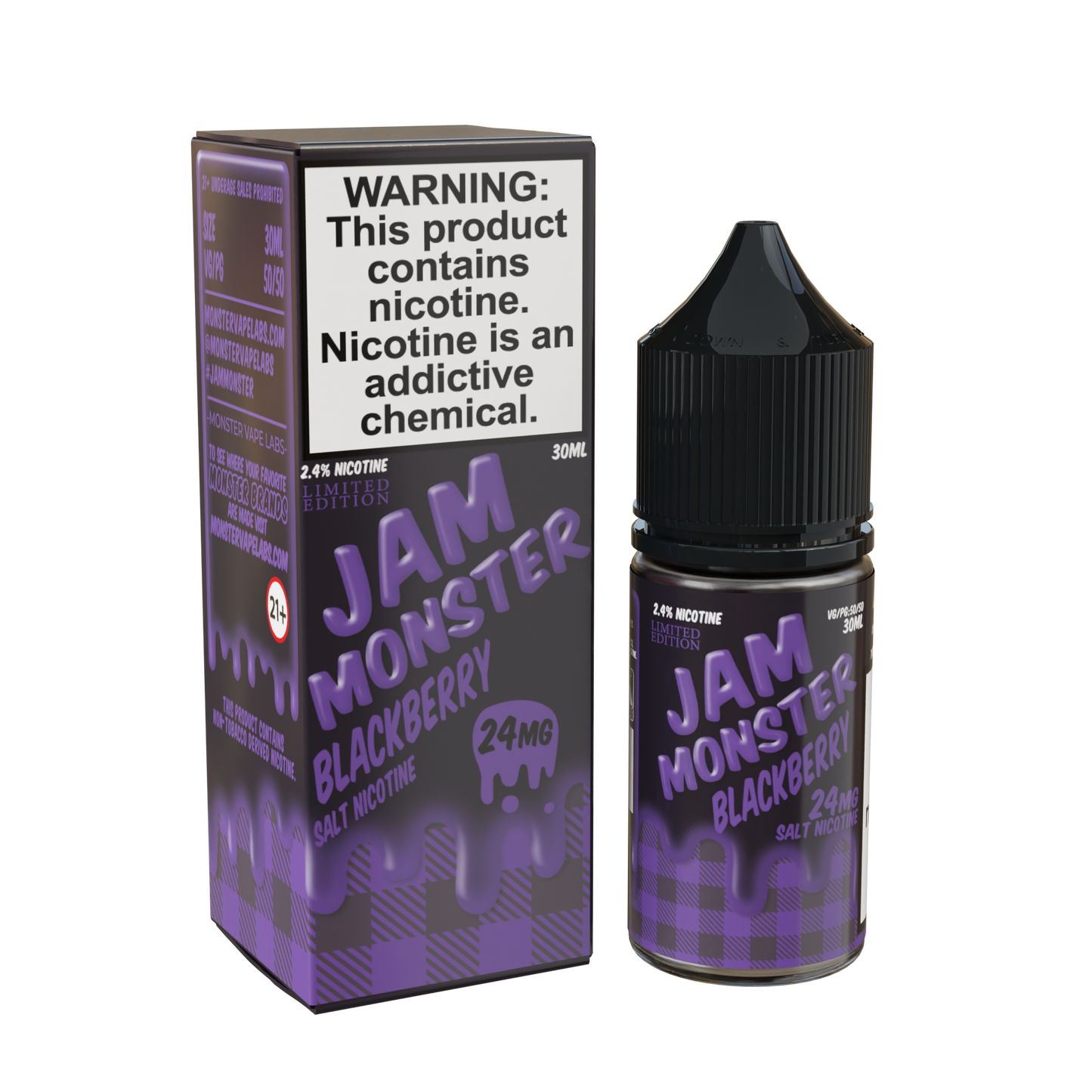 Jam Monster Nicotine Salts blacberry