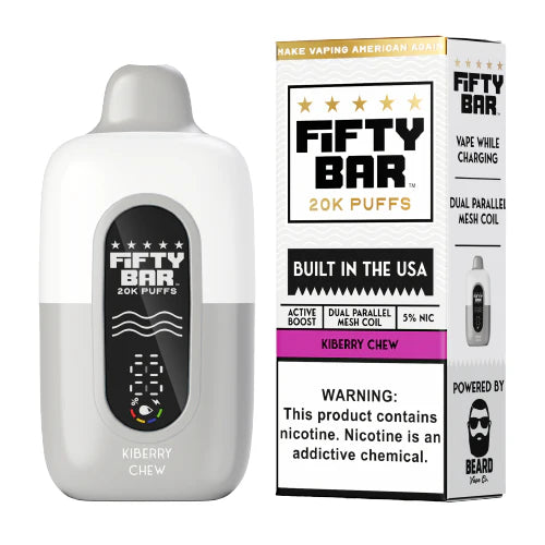 Fifty Bar 20K White Series Disposable