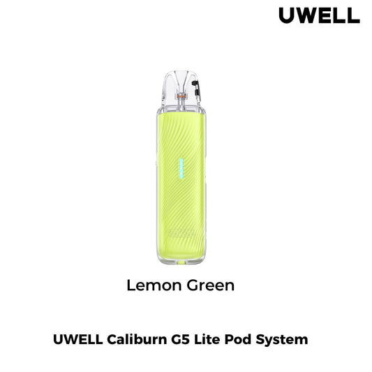 Uwell Caliburn G5 Lite Pod System LEMON GREEN
