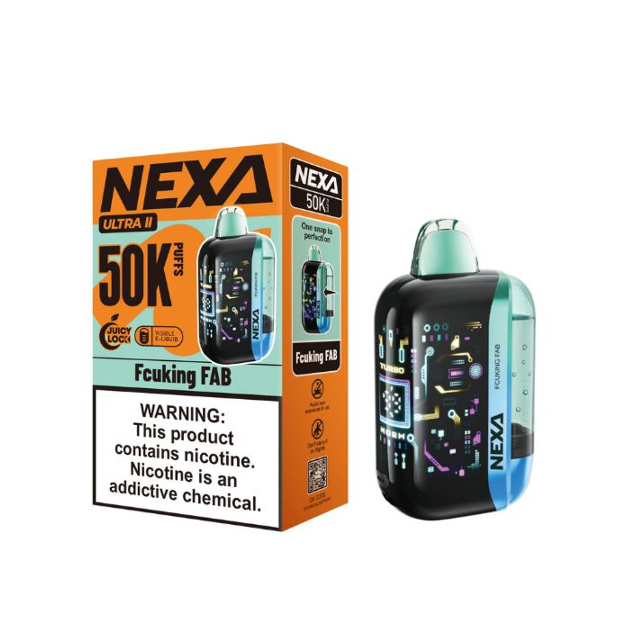 Nexa Ultra II 50K Vape FAB only vapez