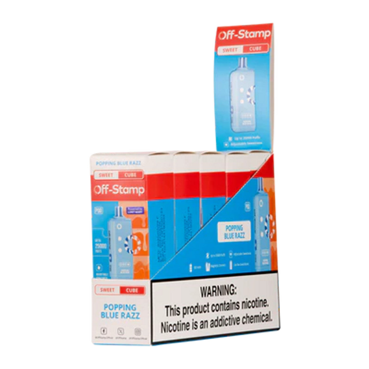 Off Stamp X-Cube Sweet Disposable Pod Texas Compliant