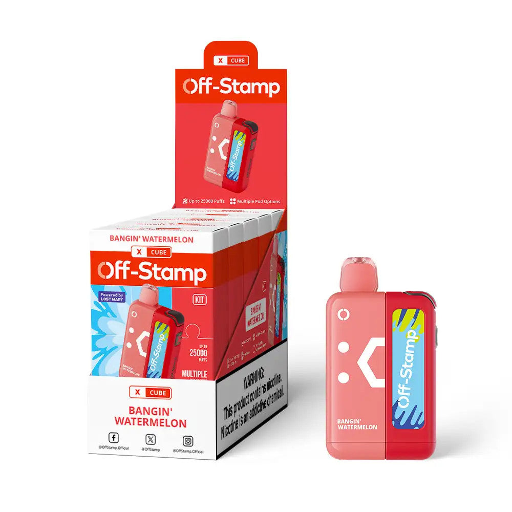 Off Stamp X-Cube Vape Kit Watermelon