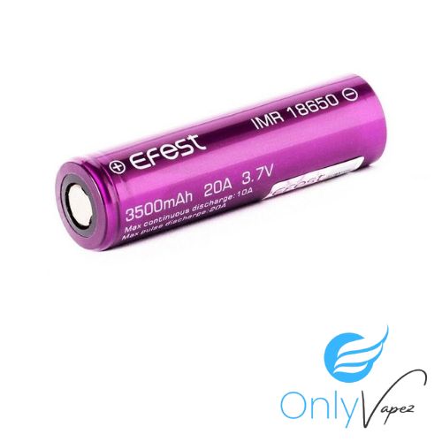 Efest Flat Top Battery Cells only vapez