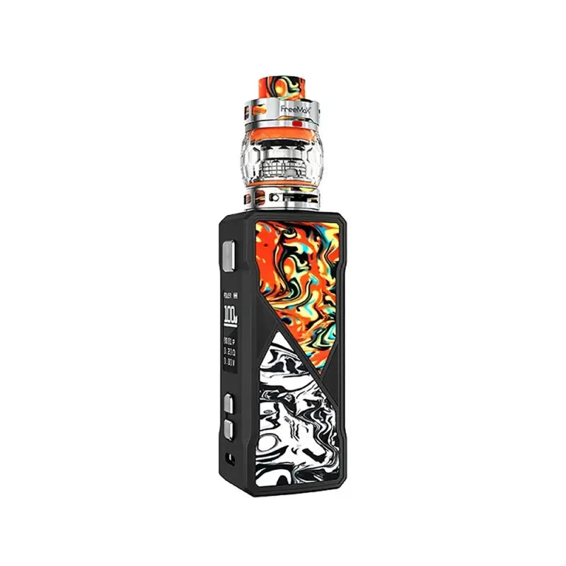FreeMax Maxus 100W Vape Kit Resin Edition Only Vapez Orange-Black