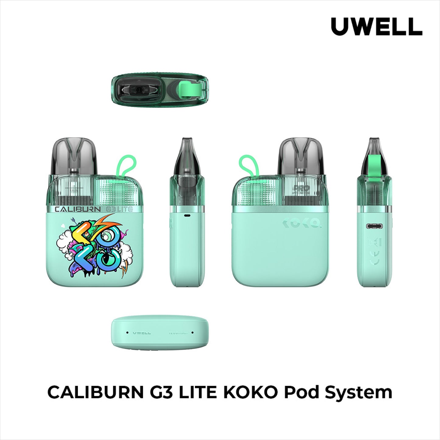 UWELL Caliburn G3 Lite Koko Pod System all only vapez