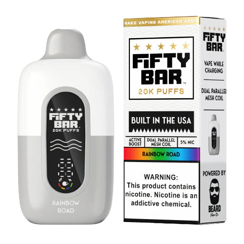 Fifty Bar 20K White Series Disposable