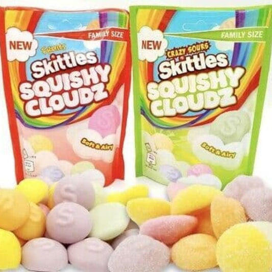 Skittles Fruits Squichy Cloudz Candies only vapez