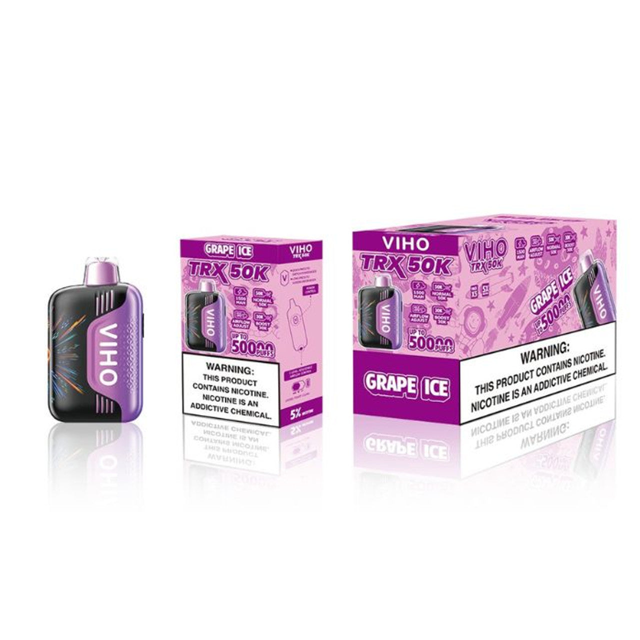 VIHO TRX 50K Vape grape only vapez