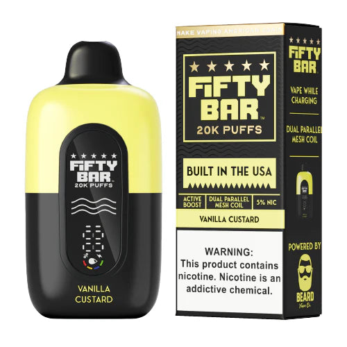 Fifty Bar 20K Black Series Vape