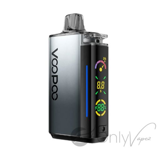 VooPoo VRIZZ Vape Kit silver only vapez