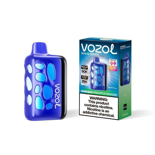 Vozol Vape Rave 50k Disposable hawaiian only vapez
