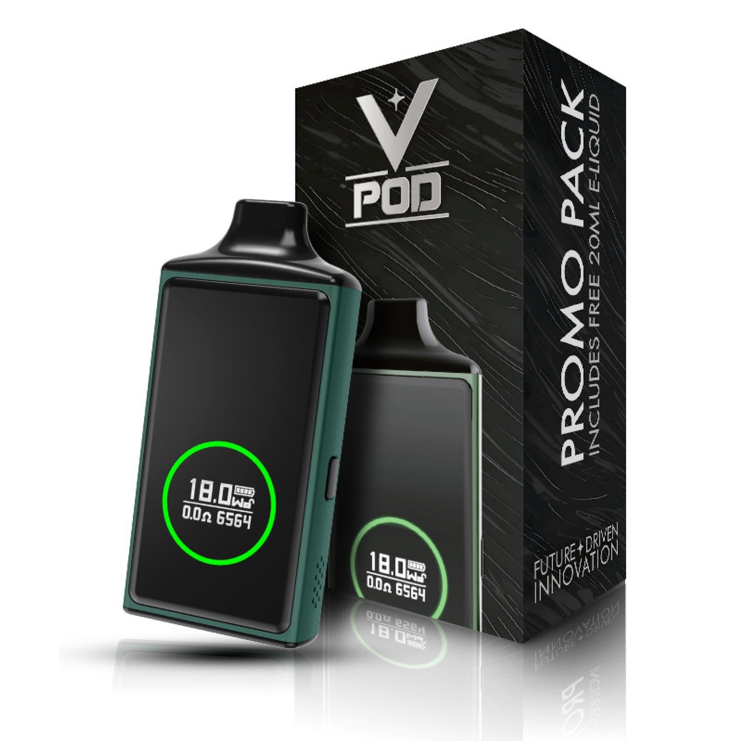 CraftBox V-Pod Pod System green only vapez