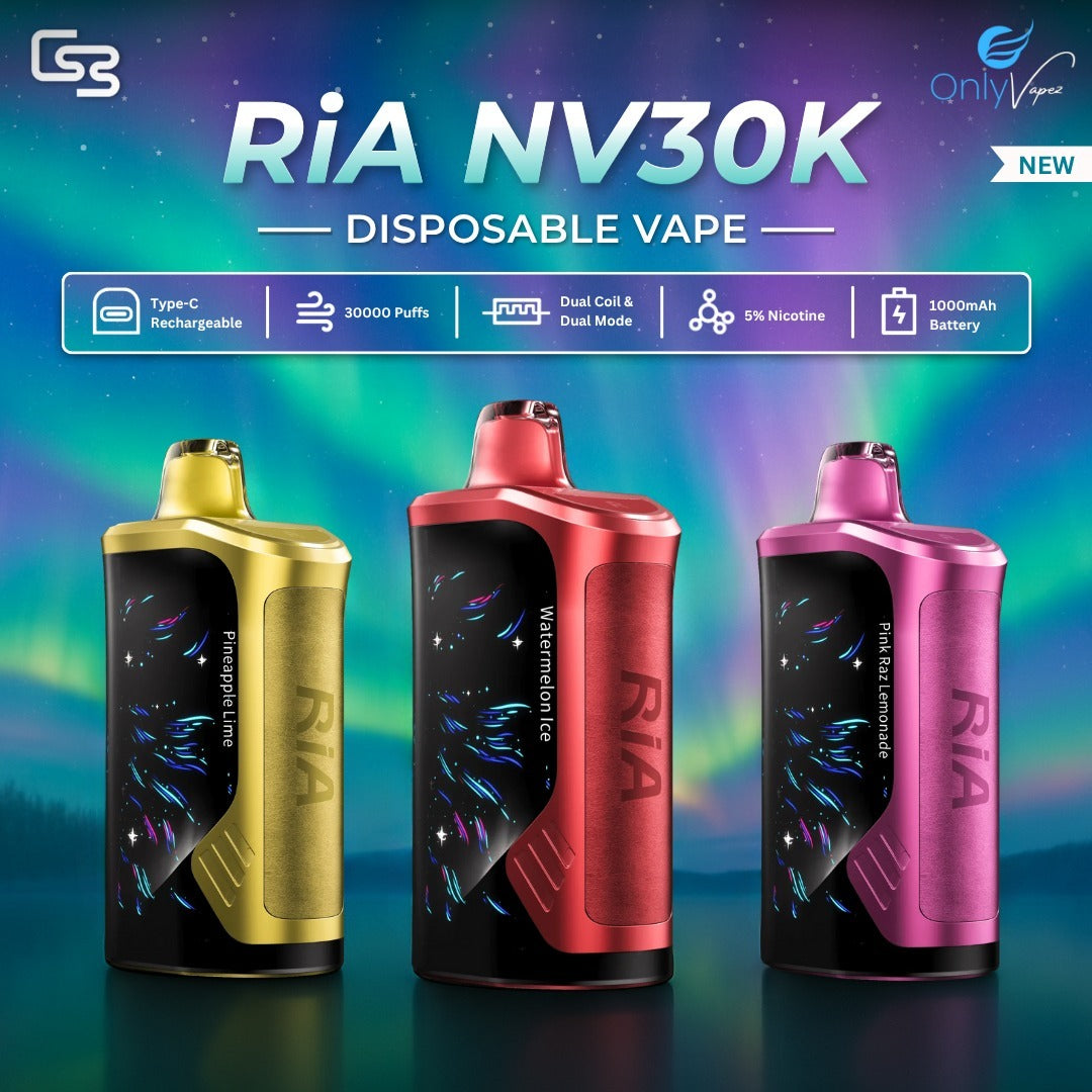 RIA NV30K Disposable Vape By Geek Bar | Only Vapez RIA NV30K Disposable Vape By Geek Bar | Only Vapez