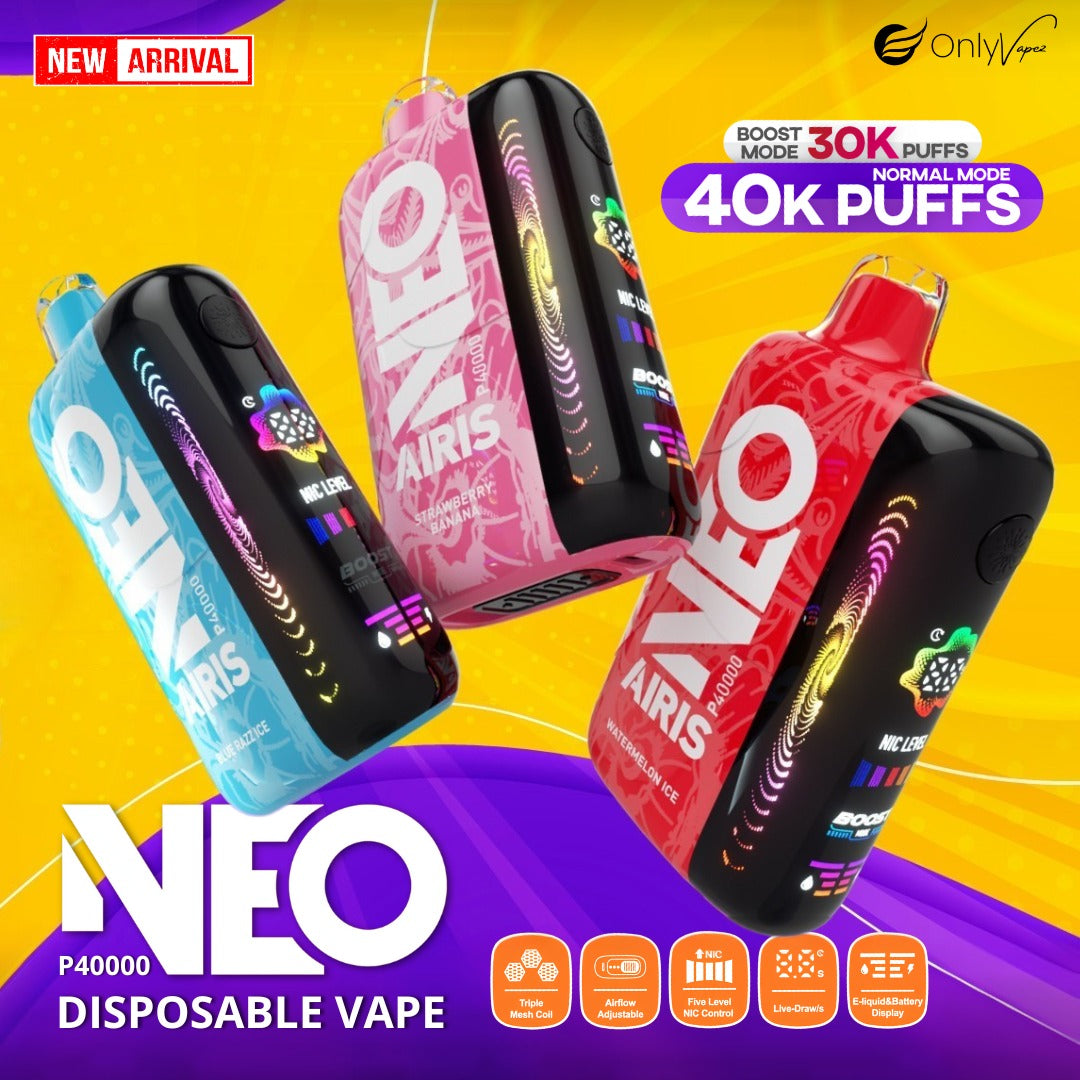 Airis Vape Neo P40K Vape | Only Vapez Airis Vape Neo P40K Vape | Only Vapez