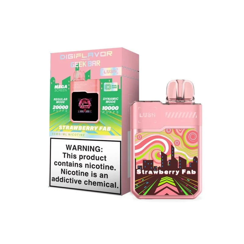 DigiFlavor x Geek Bar Lush 20K Vape Fab