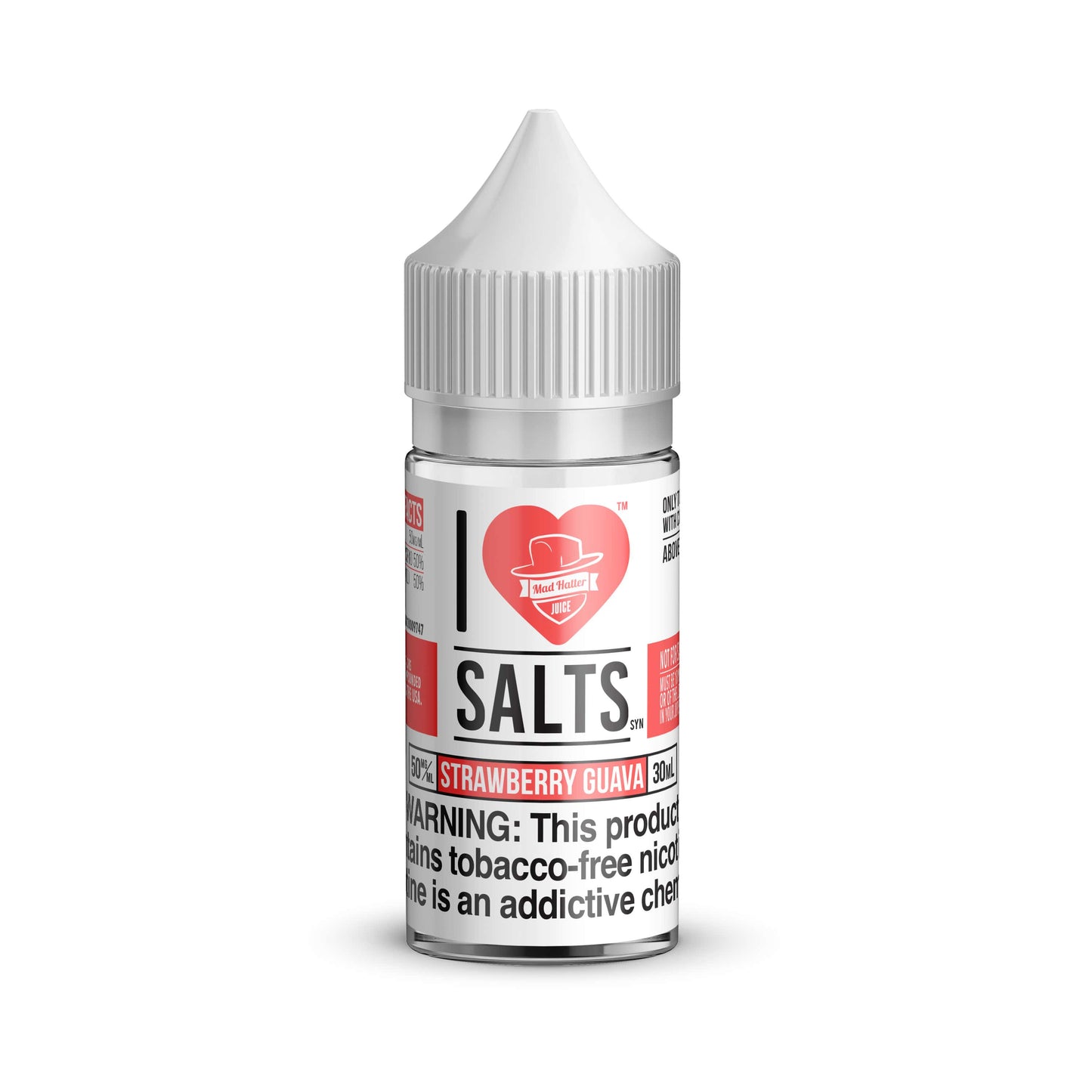 I Love Salts Nicotine Salts guava only vapez