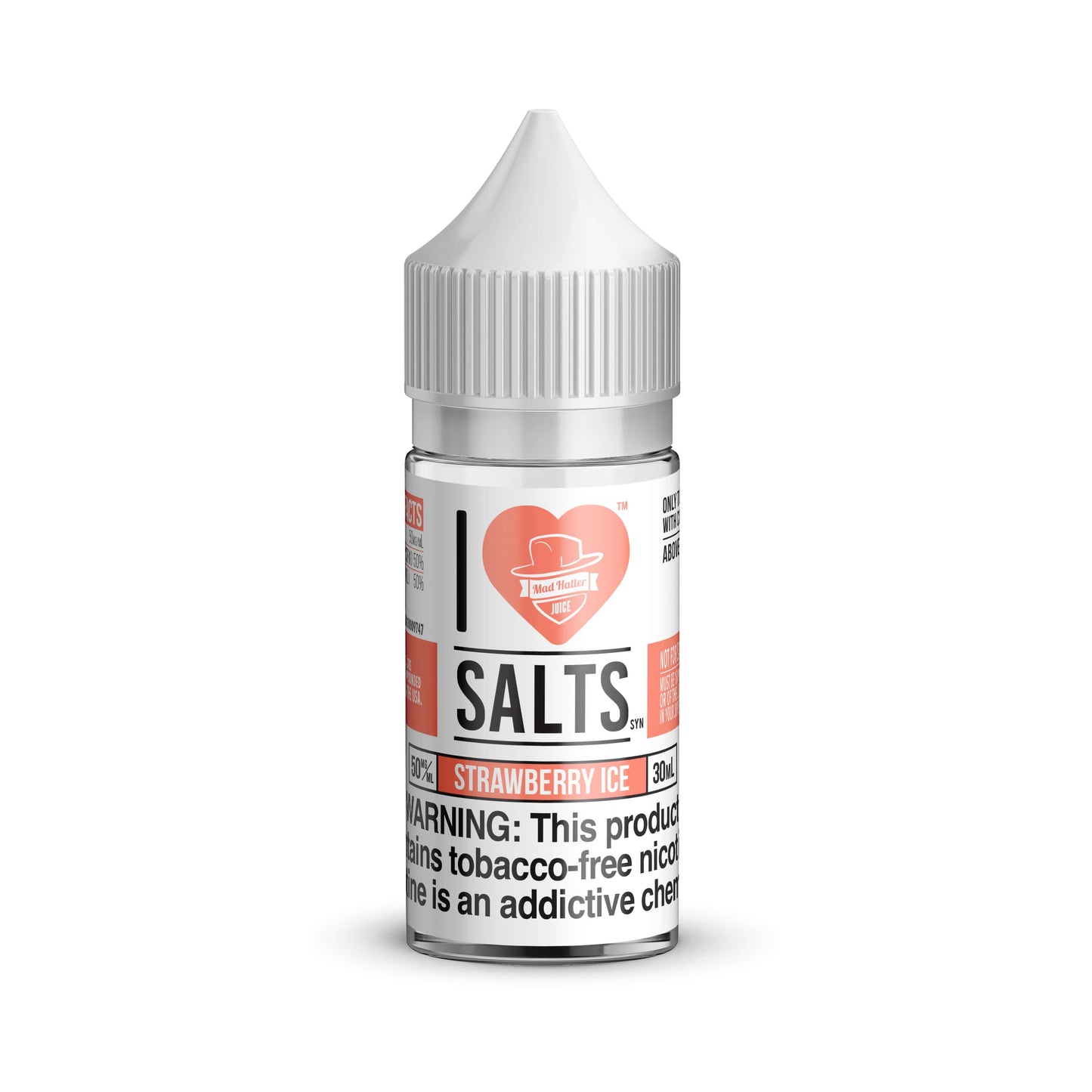 I Love Salts Nicotine Salts ice strawberry only vapez