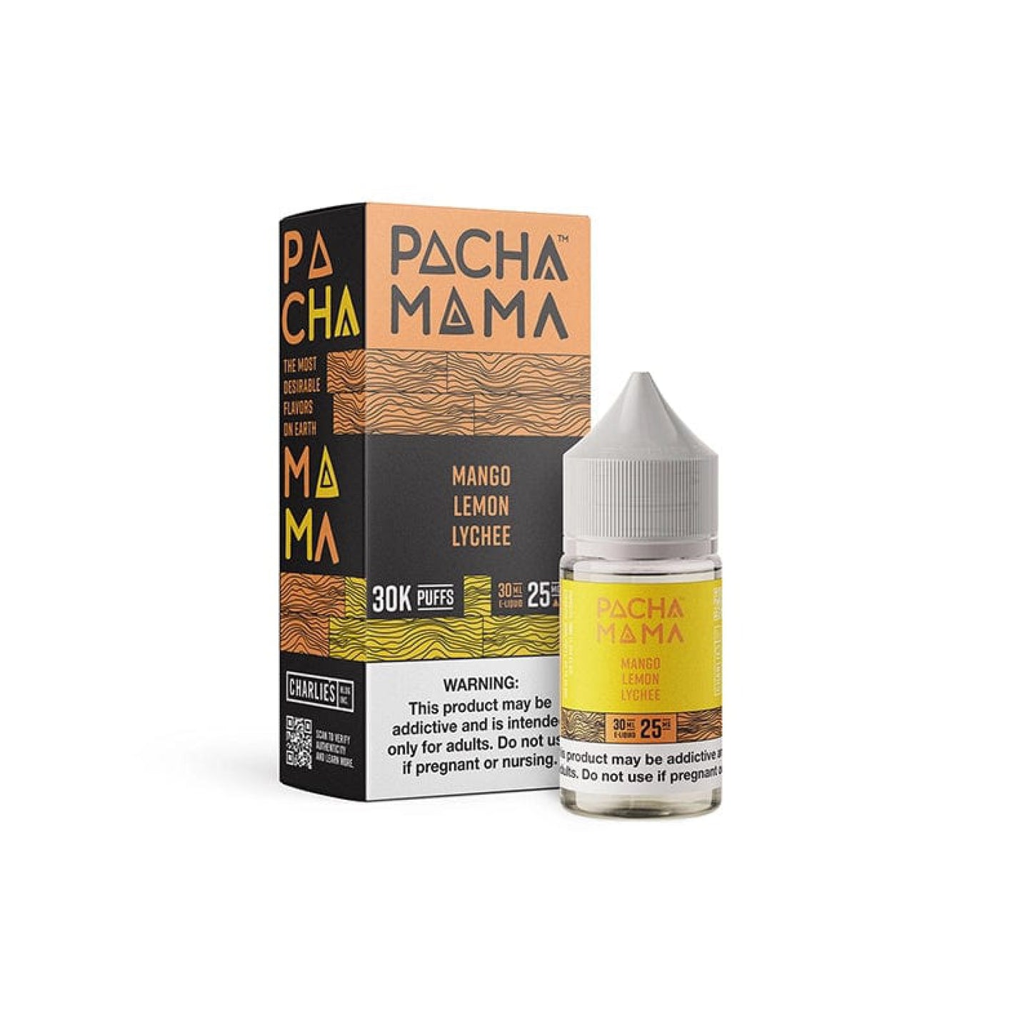 Pachamama Plus+ Nicotine Salts mango onyl vapez