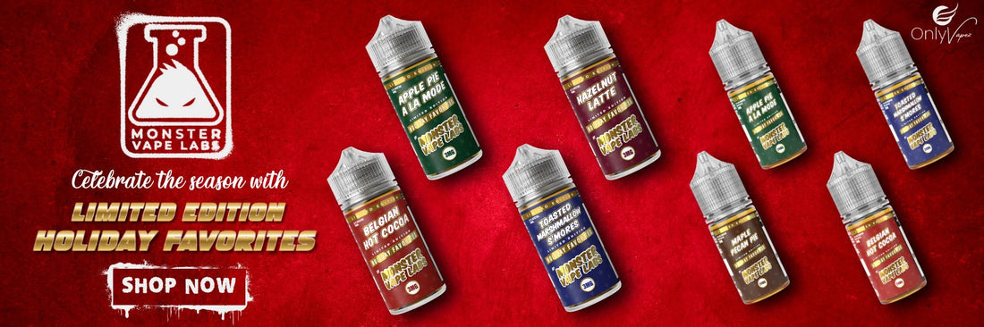 Holiday Favorites by Monster Vape Labs: The Best Christmas Vape Flavors for 2025 | Only Vapez Holiday Favorites by Monster Vape Labs: The Best Christmas Vape Flavors for 2025 | Only Vapez