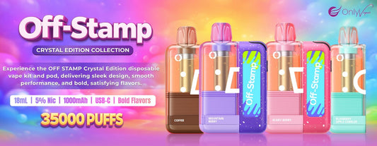 New Texas Compliant Flavors Are Here: Discover the Off-Stamp X-Cube Crystal at Only Vapez