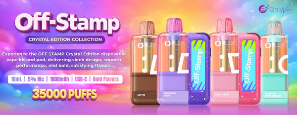 New Texas Compliant Flavors Are Here: Discover the Off-Stamp X-Cube Crystal at Only Vapez