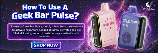 How To Use A Geek Bar Pulse only vapez
